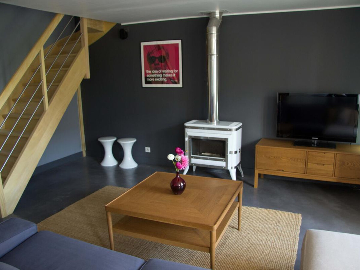 Gîte moderne 4 pers. avec poêle à bois à Tourneville-sur-Mer - Photo 7
