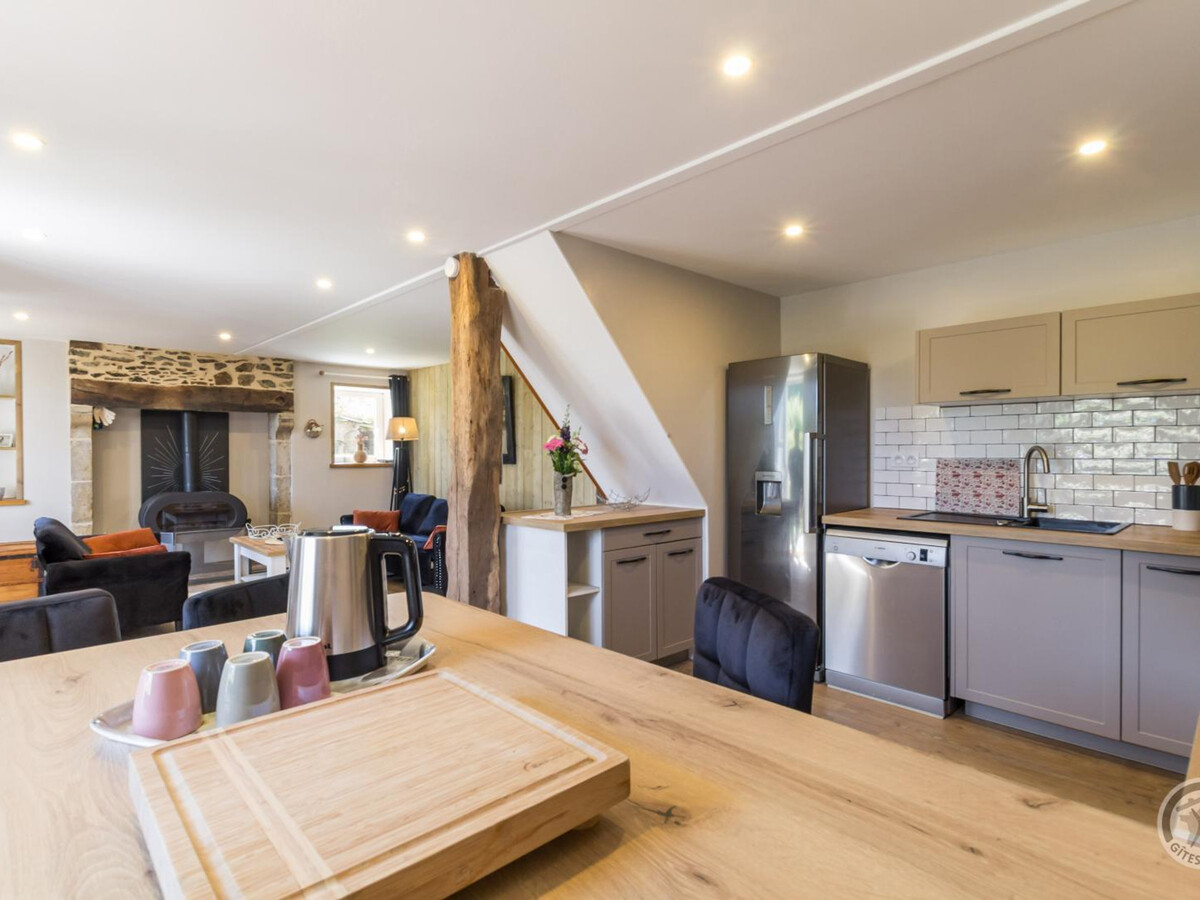 Maison 5 pers. avec poêle, jardin et animaux à Videcosville - Photo 7