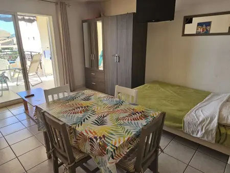 Studio climatisé 4 pers. à Sari-Solenzara, piscine et terrasse : photo 6