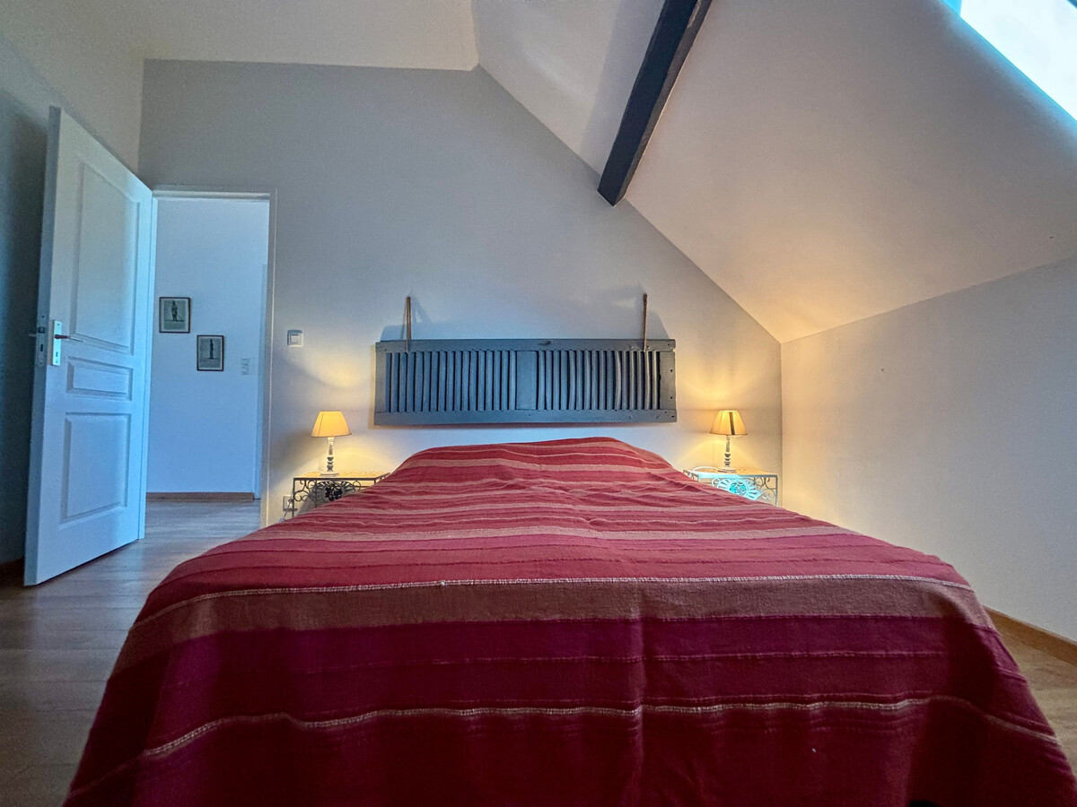 Étable rénovée 6 pers., piscine et parking à Migné - Photo 23