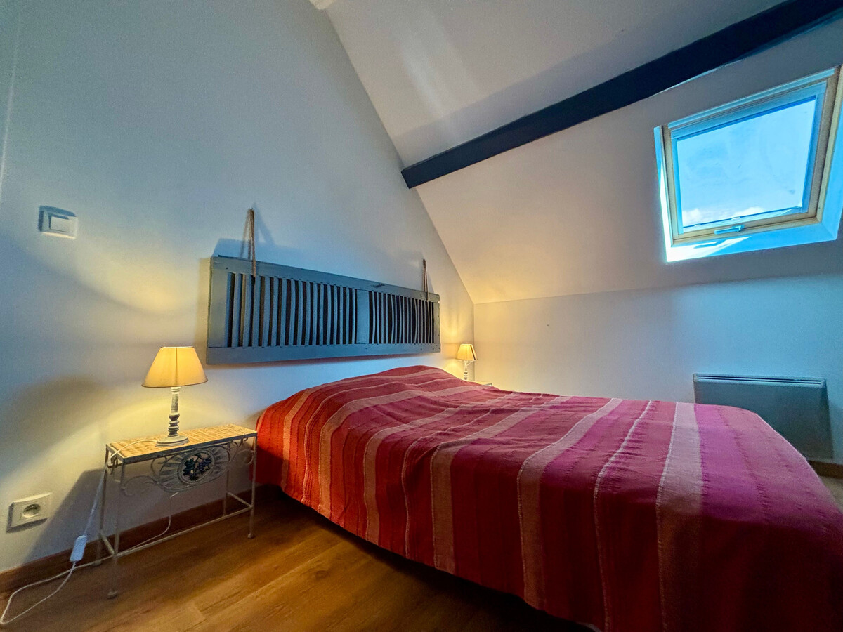 Étable rénovée 6 pers., piscine et parking à Migné - Photo 24