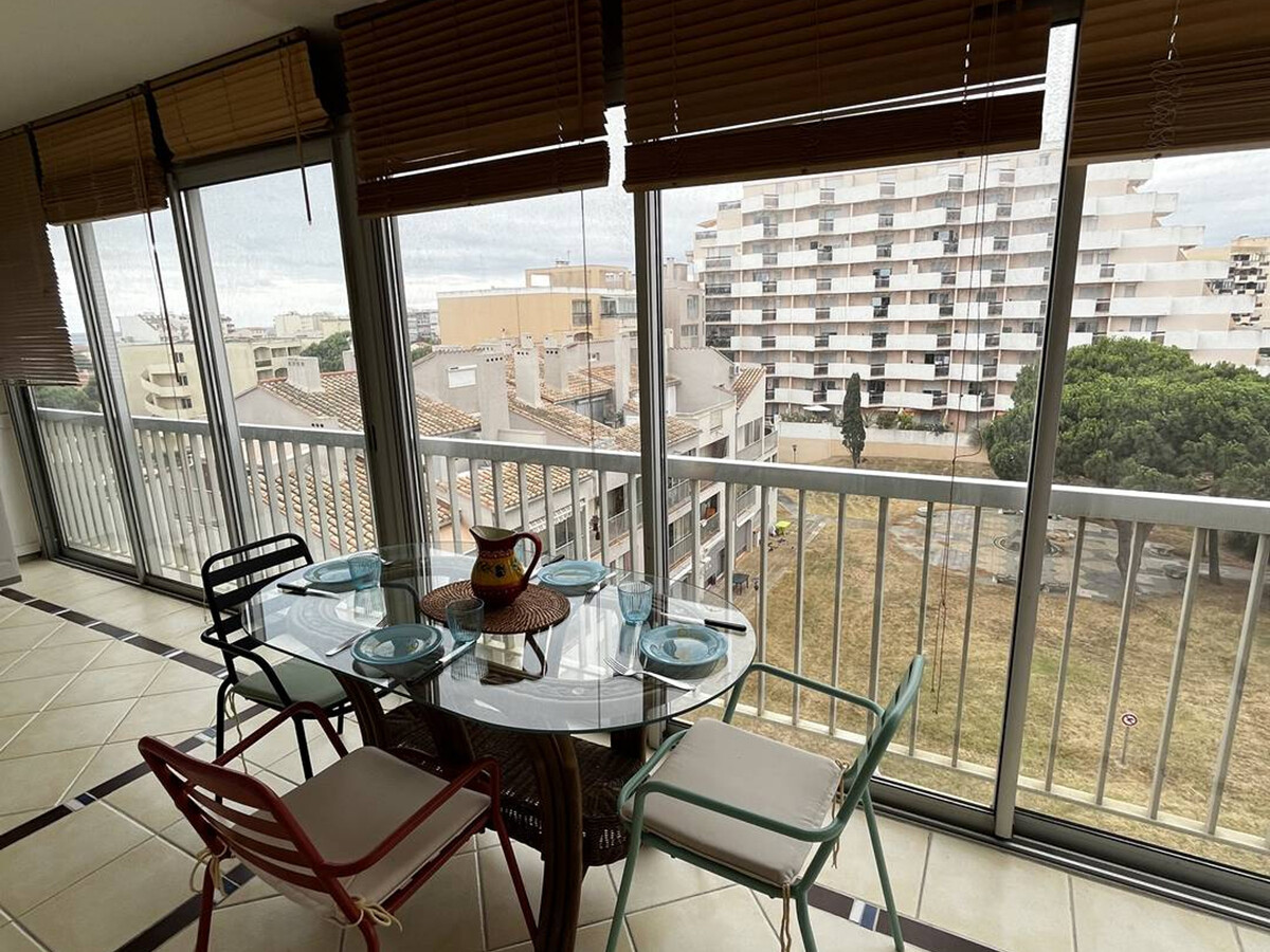 T2 lumineux au port avec loggia vue marina, parking - Photo 17