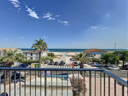 Location appartement à Palavas les Flots, Bel F2 rénové avec vue mer à Palavas-les-Flots