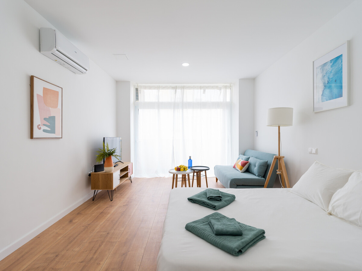 Studio 35 m² Las Palmas, terrasse et climatisation - Photo 1