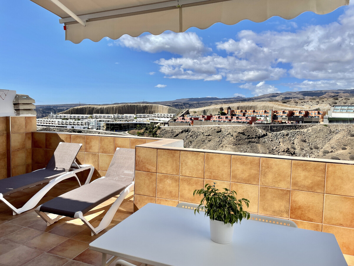 Appartement rénové 3 chambres, terrasse vue mer à Mogán - Photo 4