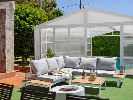 Location villa à Tacoronte, Villa traditionnelle avec piscine privée chauffée à Tacoronte