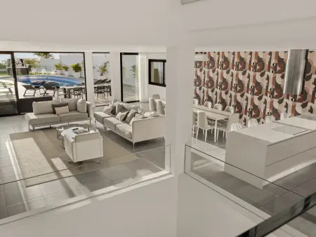 Villa 8 chambres Costa Adeje, piscine chauffée pour 16 pers. : photo 11