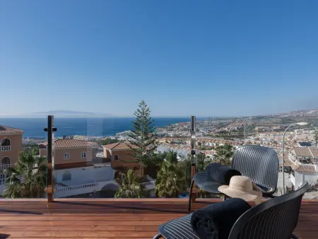 Villa Duna Blanca – Adeje, piscine chauffée et vue océan : photo 21