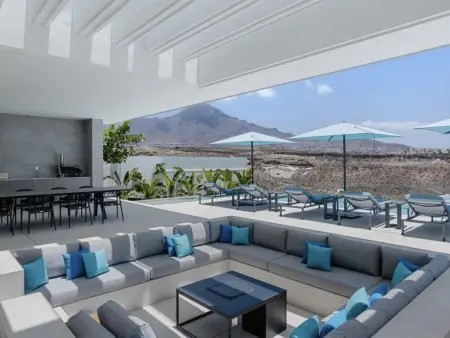 Villa Delmare, 10 pers, piscine débordement chauffée, vue océan : photo 4