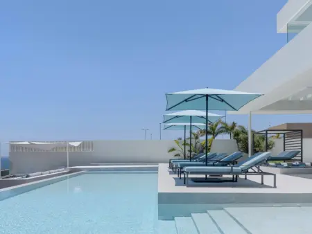 Villa Delmare, 10 pers, piscine débordement chauffée, vue océan : photo 15