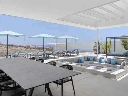 Villa Delmare, 10 pers, piscine débordement chauffée, vue océan : photo 21