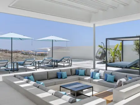 Villa Delmare, 10 pers, piscine débordement chauffée, vue océan : photo 24