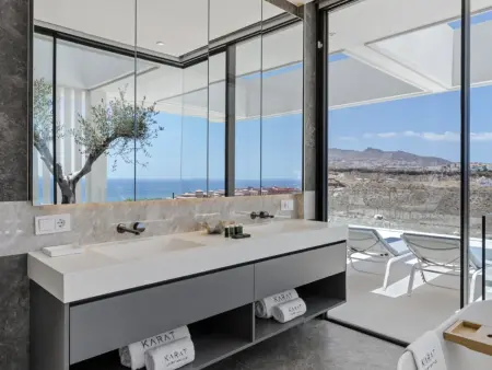 Villa Delmare, 10 pers, piscine débordement chauffée, vue océan : photo 29
