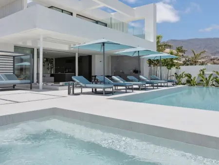 Villa Delmare, 10 pers, piscine débordement chauffée, vue océan : photo 31