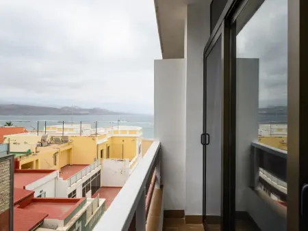 Studio vue océan Las Canteras, 3 personnes : photo 16