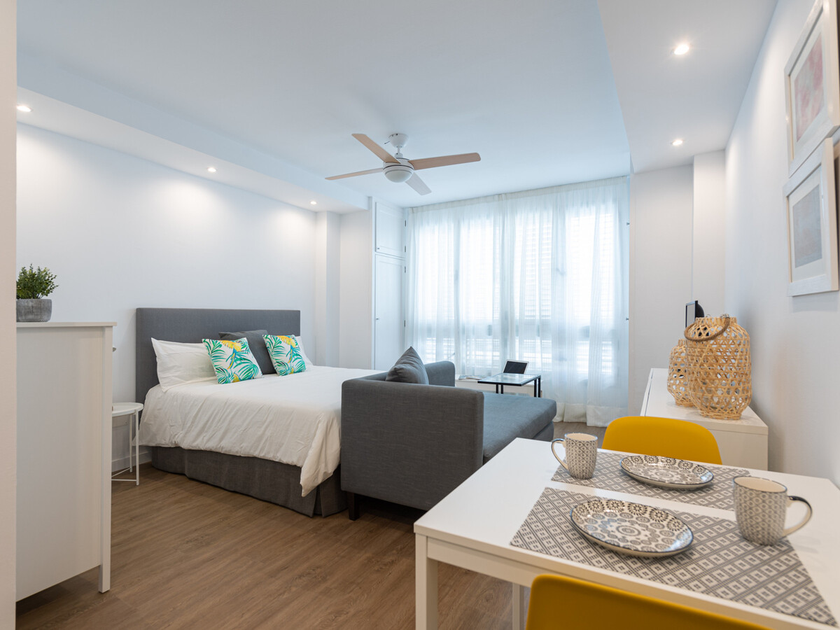 Studio moderne Las Palmas, rue piétonne près plage - Photo 1
