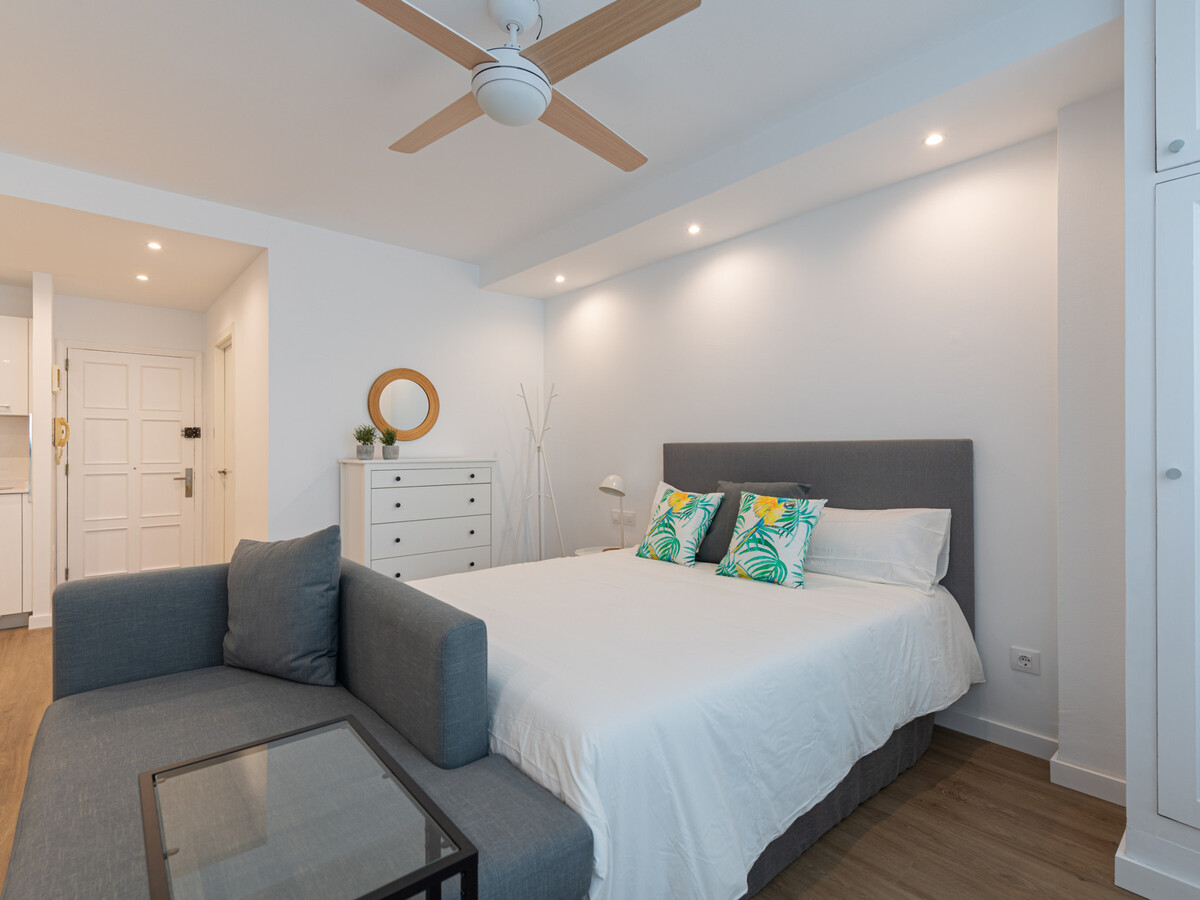 Studio moderne Las Palmas, rue piétonne près plage - Photo 2