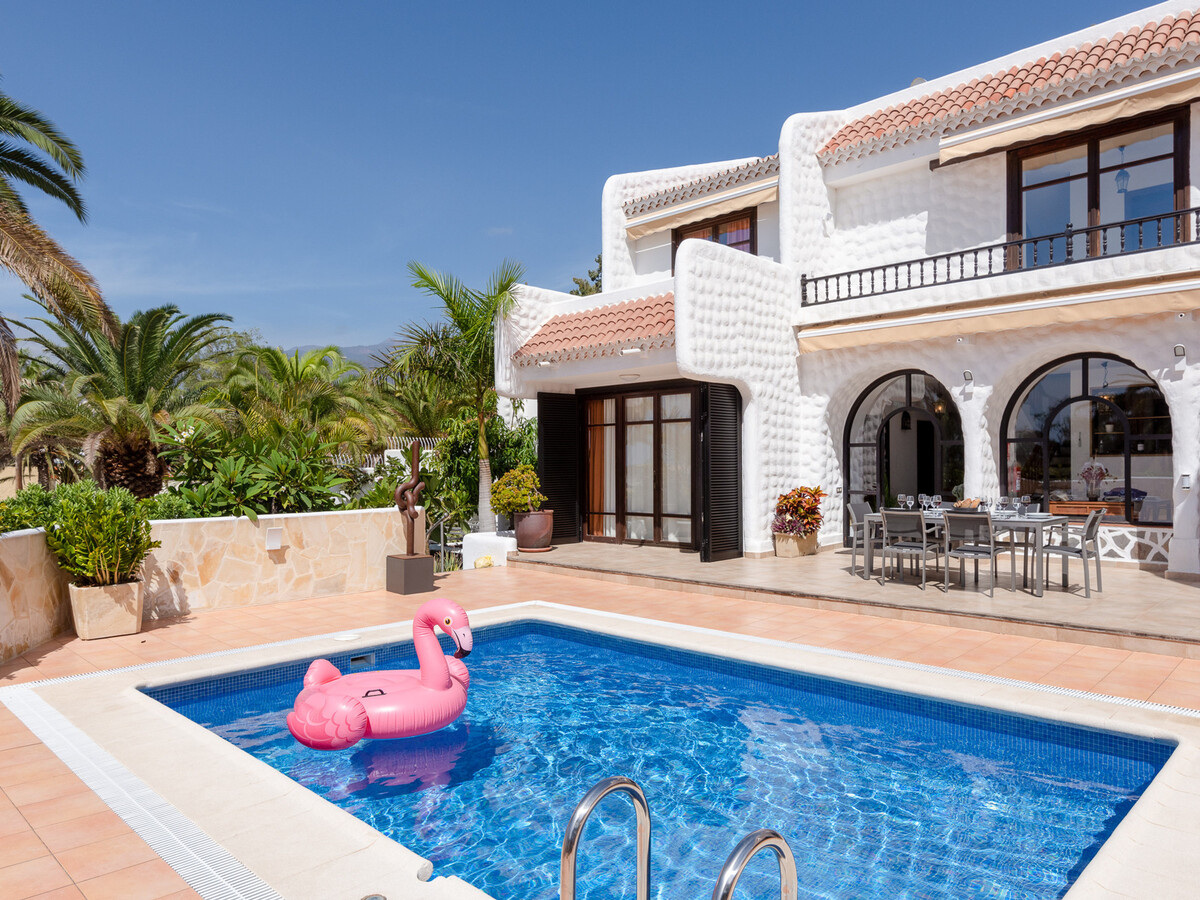 Villa Tropical Costa Adeje : 5 chambres, piscine chauffée - Photo 28