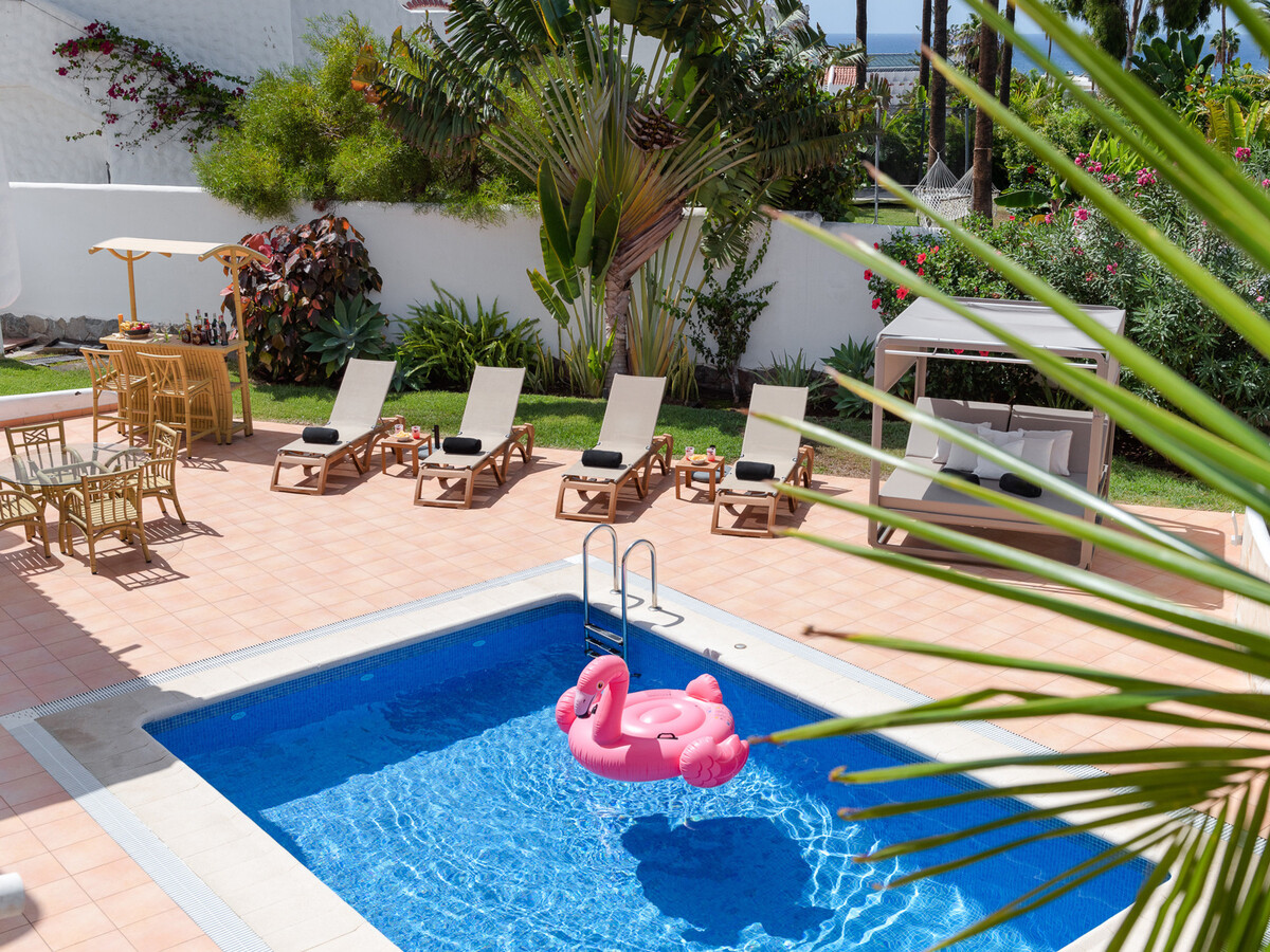Villa Tropical Costa Adeje : 5 chambres, piscine chauffée - Photo 35
