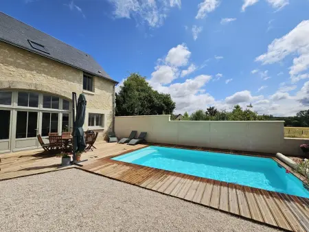 Gîte 6 pers, piscine privée et vélos gratuits à Avon-les-Roches - Photo 5
