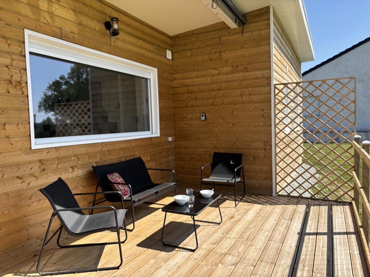 Le Chalet Les Fayes, gîte 3 épis pour 4 à Marcillat-en-Combraille - Photo 1