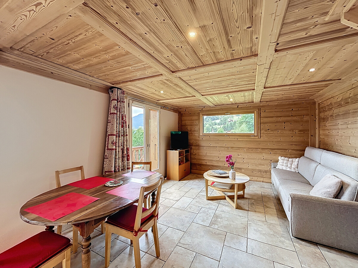 Appartement 2 chambres avec mezzanine, vue Mont-Blanc à Combloux - Photo 5