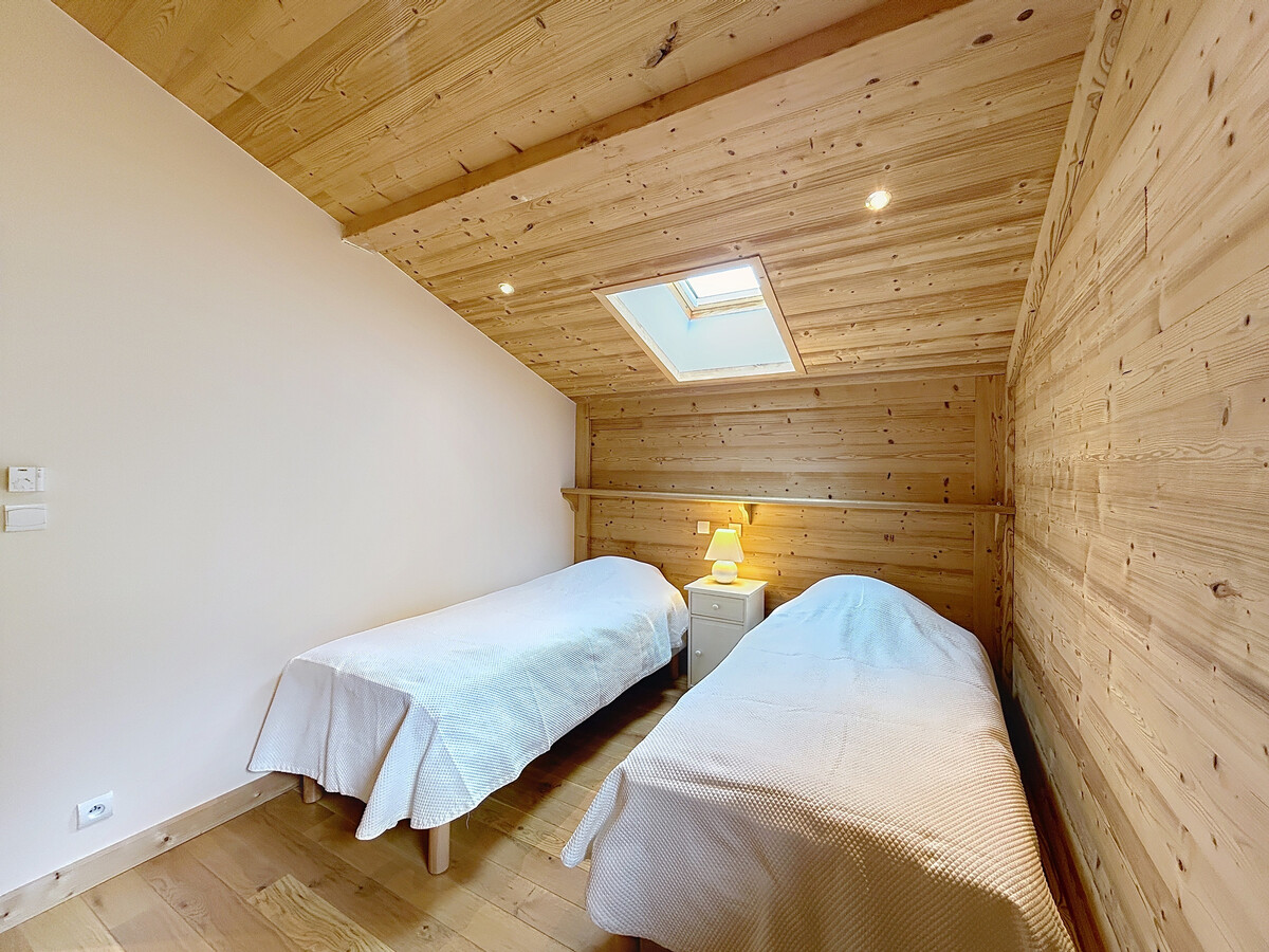 Appartement 2 chambres avec mezzanine, vue Mont-Blanc à Combloux - Photo 8