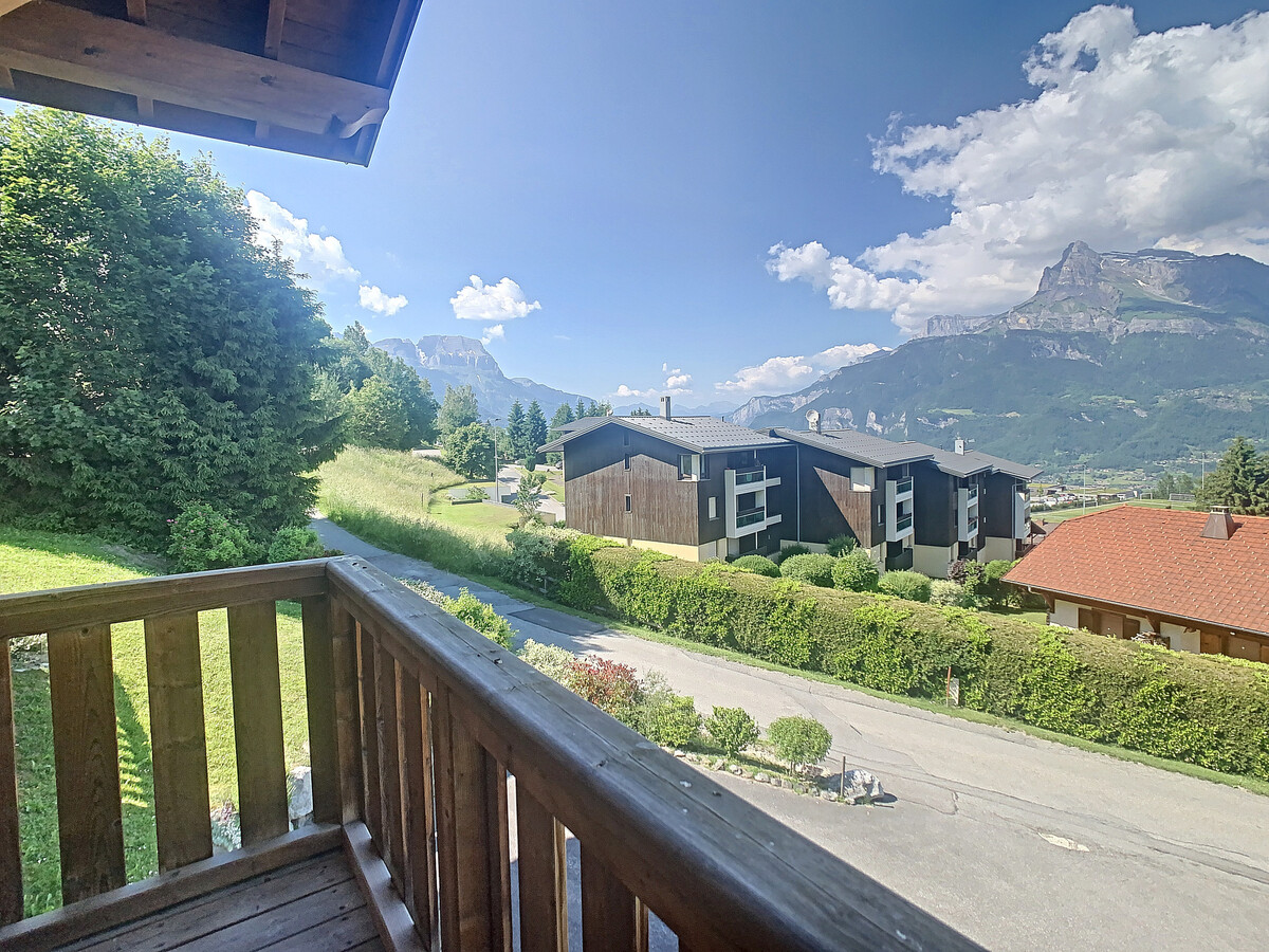 Appartement 2 chambres avec mezzanine, vue Mont-Blanc à Combloux - Photo 12