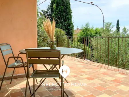 Villa provençale 5 pers à Bormes, jardin méditerranéen : photo 2