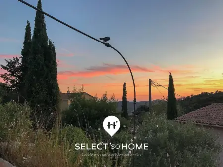 Villa provençale 5 pers à Bormes, jardin méditerranéen : photo 17