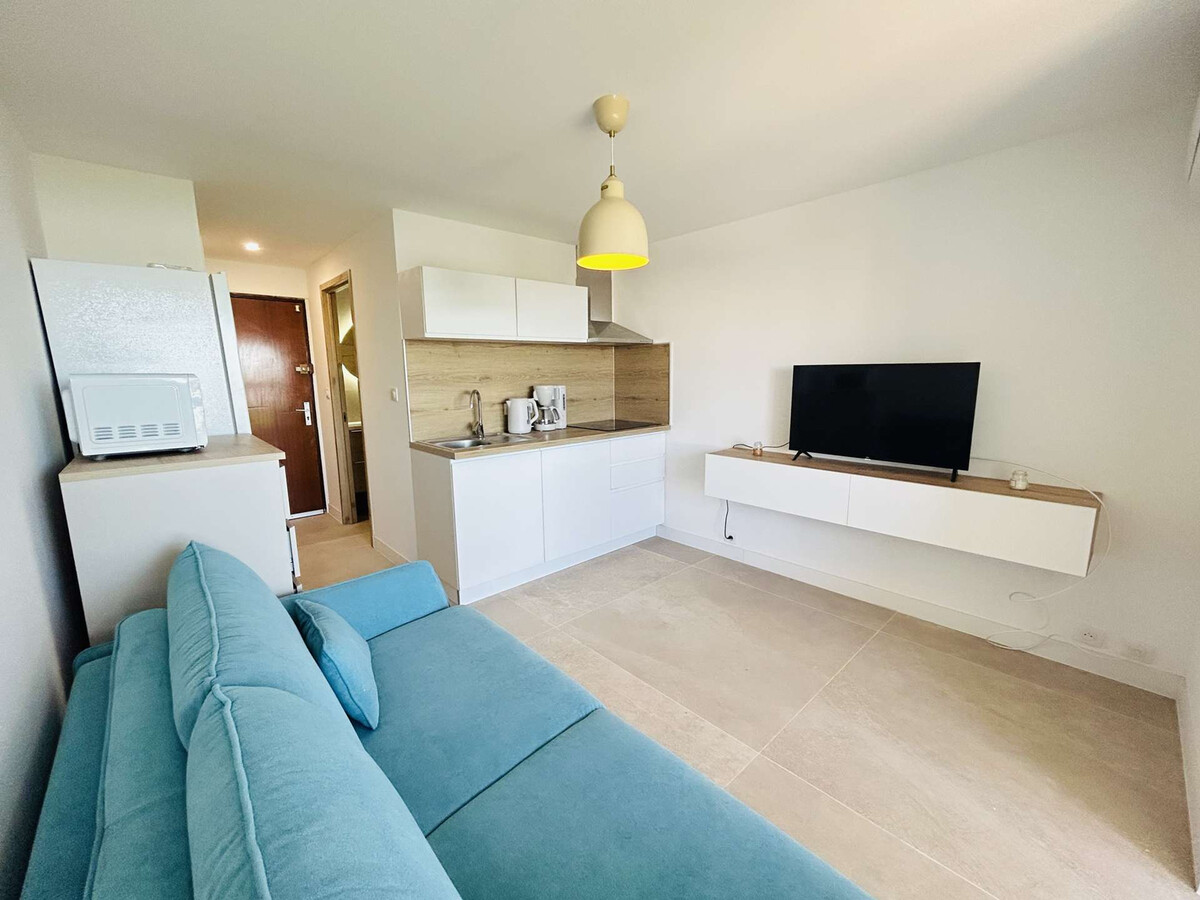 Studio rénové avec terrasse à 50 m de la plage - Photo 5