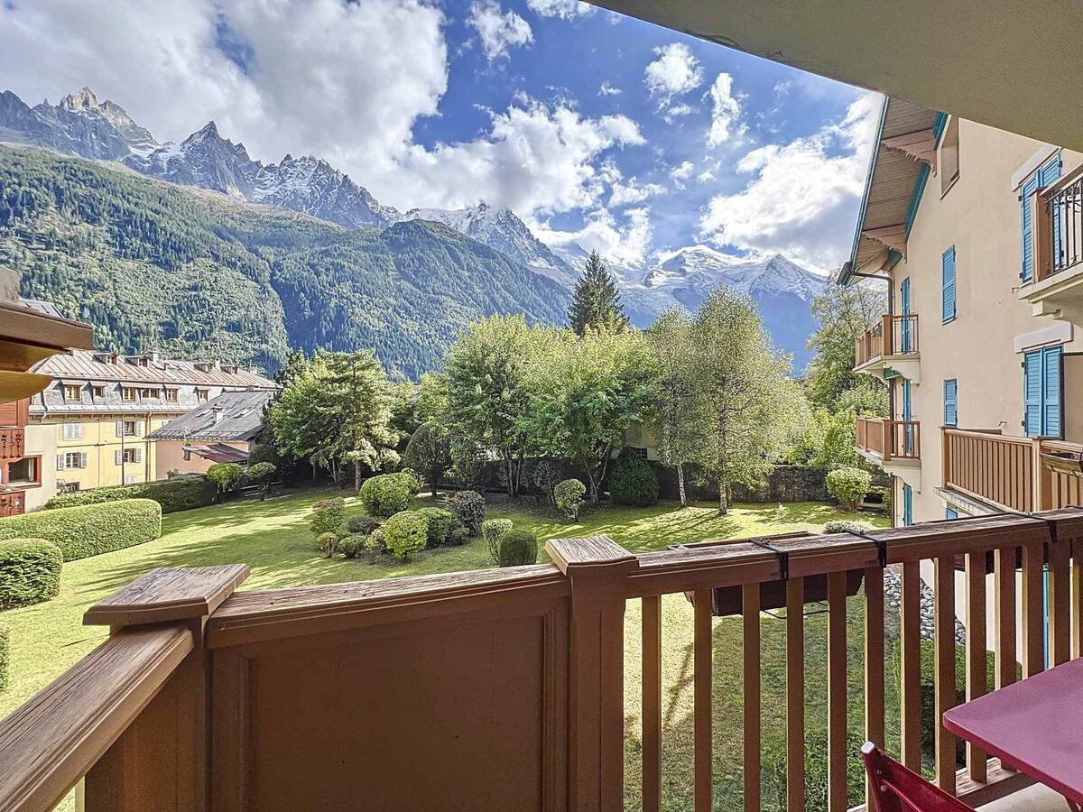 Appartement 3 pièces Chamonix, vue Mont-Blanc, 100m pistes - Photo 1