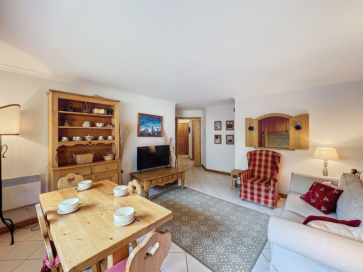 Appartement 3 pièces Chamonix, vue Mont-Blanc, 100m pistes - Photo 3