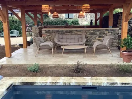 Gîte Périgord avec piscine privée 4×4 m et jardin 1000 m² - Photo 8