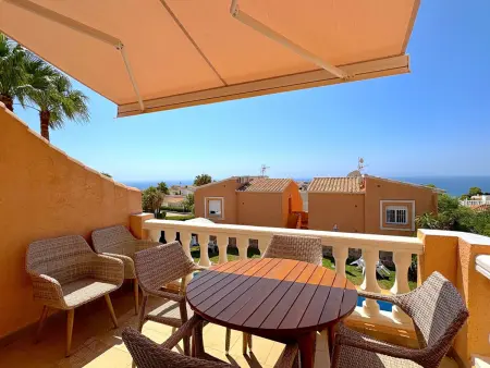 Location appartement à Benitachell, Appartement familial à Benitachell avec jardin et piscine