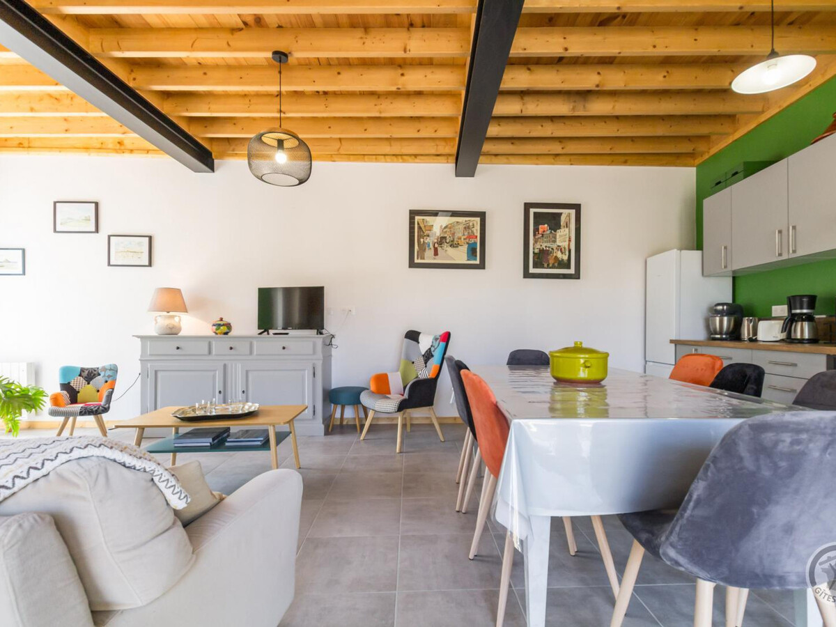 Gîte 4 pers. Bretteville : maison lumineuse, terrasse et jardin - Photo 9