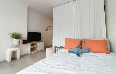 Appartement face à la plage à Oostende, balcon et vue sur la mer : photo 16