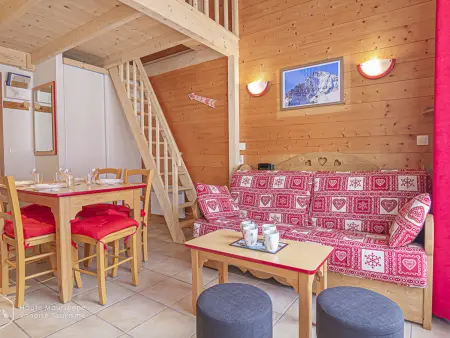 Location appartement à Aussois, Chalet cosy 2 pièces près des pistes, 6 pers, parking inclus