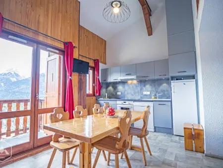 Location appartement à Aussois, Confort 3 Pièces avec Mezzanine, 6 Pers., Balcon, Parking, Wi-Fi