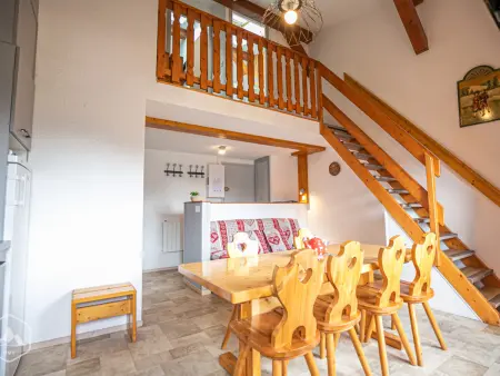 Appartement 3 pièces mezzanine 6 pers., balcon Sud-Est, Aussois : photo 9