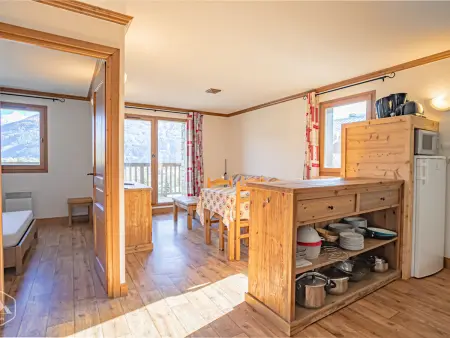 Location appartement à Aussois, Spacieux appartement 6 personnes à Aussois avec balcon et WIFI