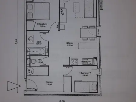 Appartement 6 pers. Aussois, 300m remontées, balcon Sud-Est : photo 7