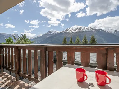 Studio 3 pers vue montagnes, balcon à Aussois : photo 6