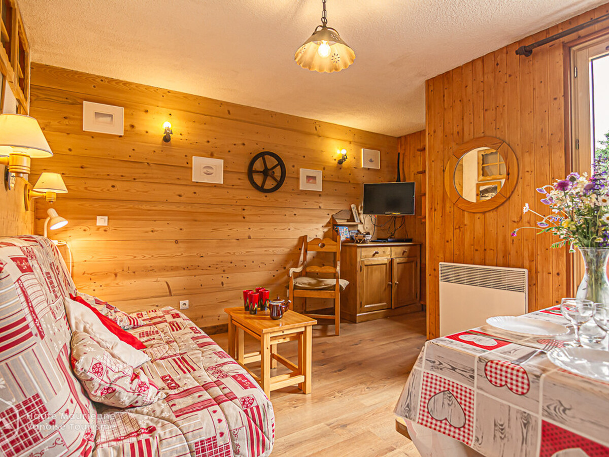 Studio cabine 4 pers. front de neige à Aussois - Photo 2