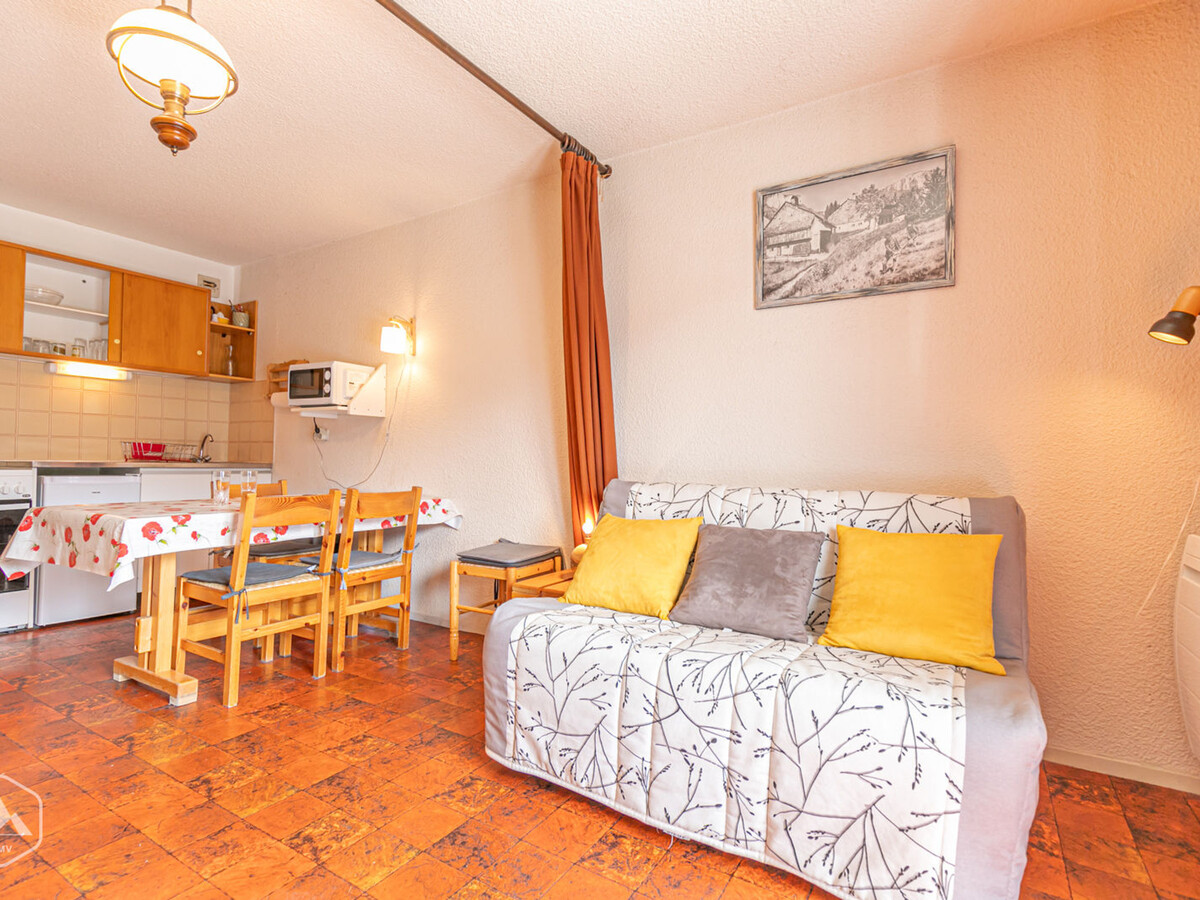 Studio 26m² Aussois, 3 pers, balcon sud-est - Photo 5