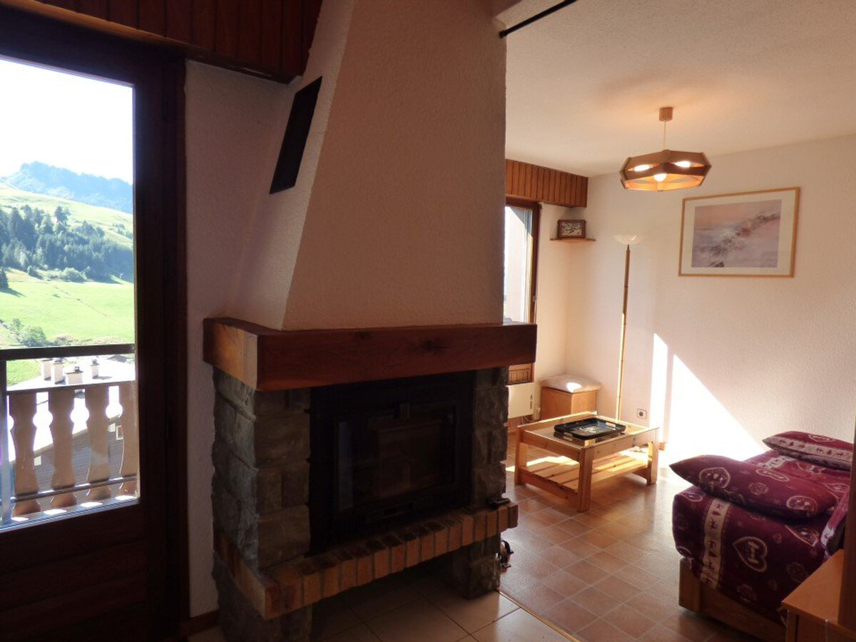 Appart 4 pers. mezzanine, balcon sud, vue pistes - Photo 4