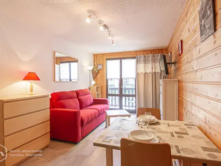 Location appartement à Aussois, Studio douillet 21m² avec balcon sud-est, animaux admis