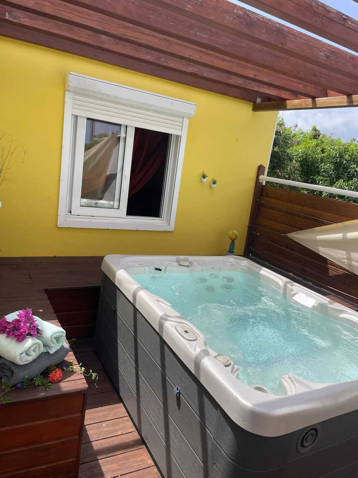 Maison 50 m² avec spa et terrasse à Saint-François - Photo 24