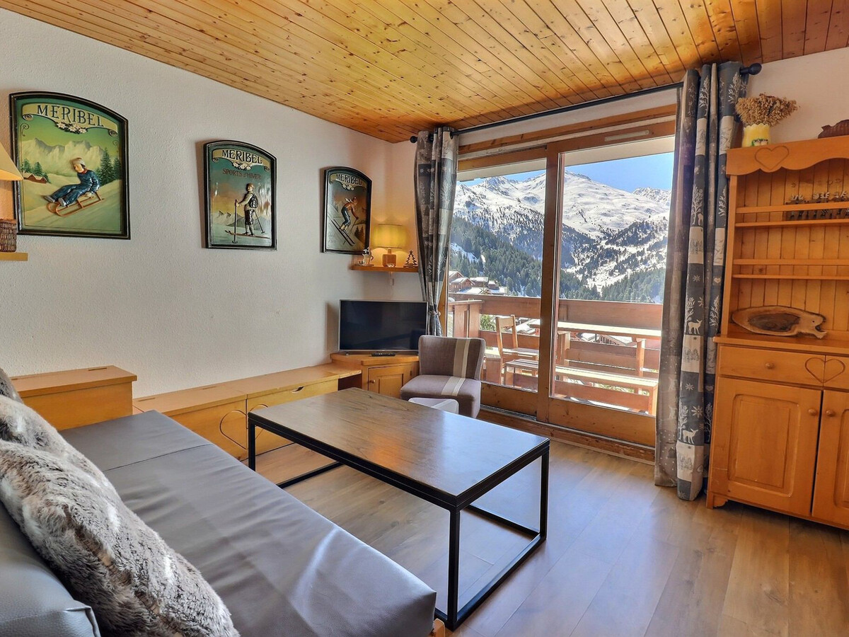 Appartement 2* Méribel, skis aux pieds, balcon sud - Photo 2