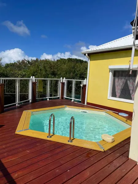 Maison cosy à Saint-François avec piscine, Maison 2 personnes à Saint François - Photo 15